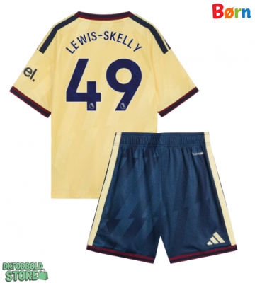 Arsenal Myles Lewis-Skelly #49 Replika Babytøj Tredje sæt Børn 2026-27 Kortærmet (+ Korte bukser)